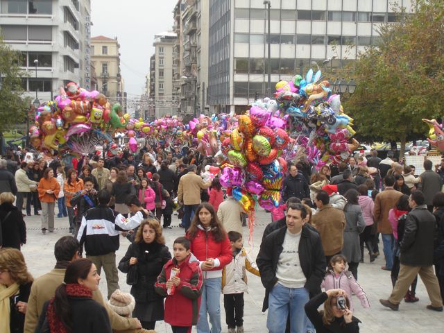 Christmas in Syntagma Square