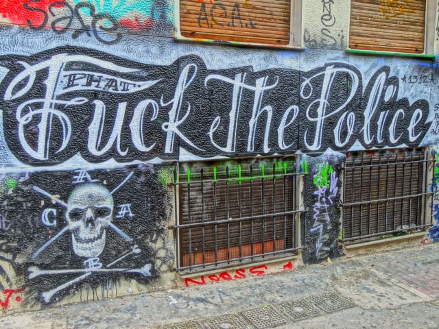 Exarchia graffiti