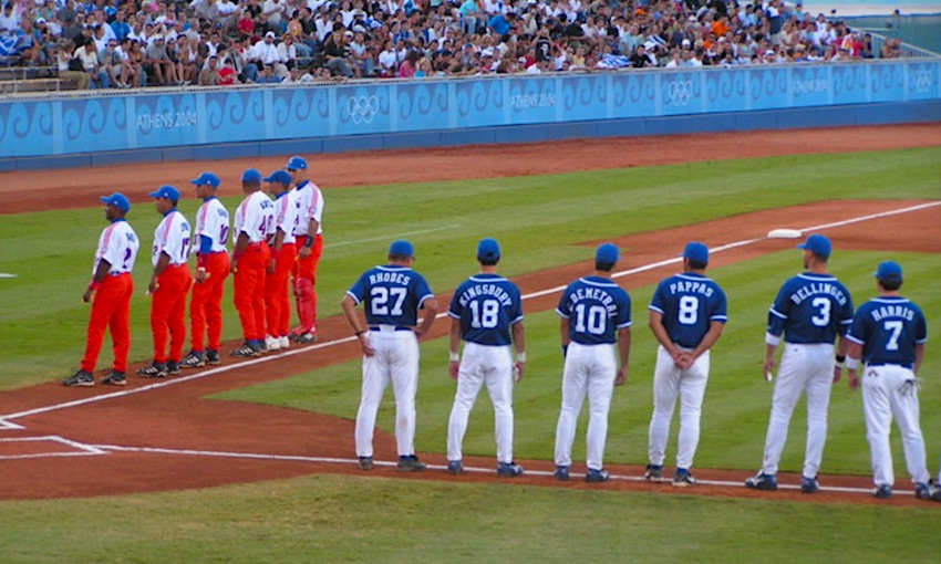 Greek baseball team, 2004 Olympics