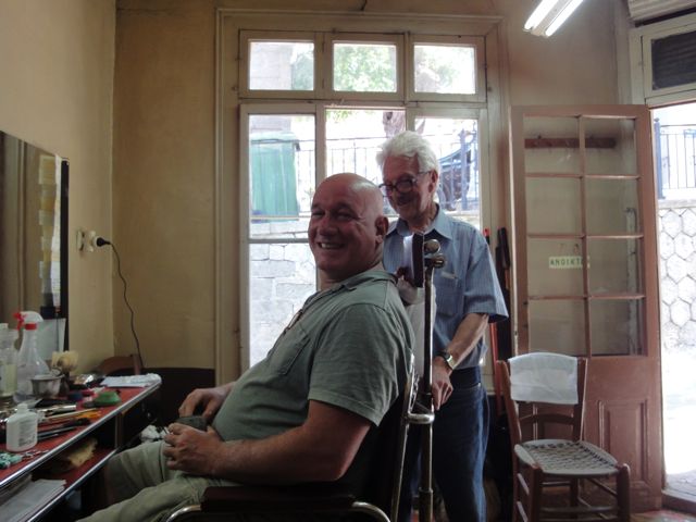 Haircut in Lesvos