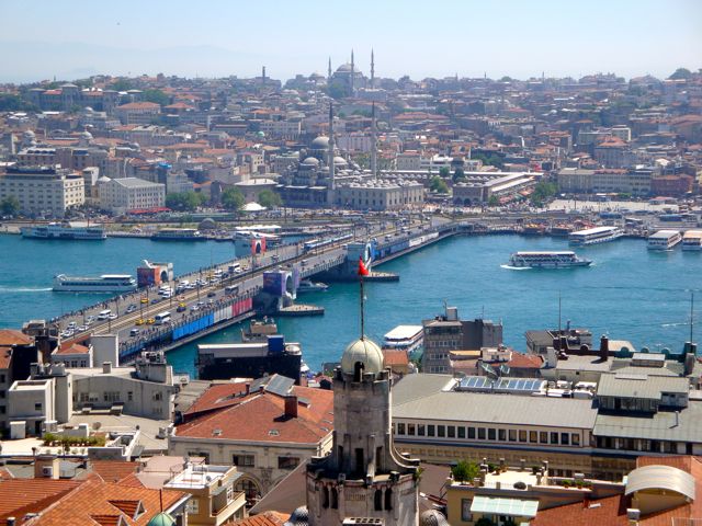 Istanbul, view from Galata Tower