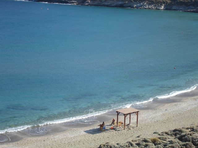 Beach in Kea