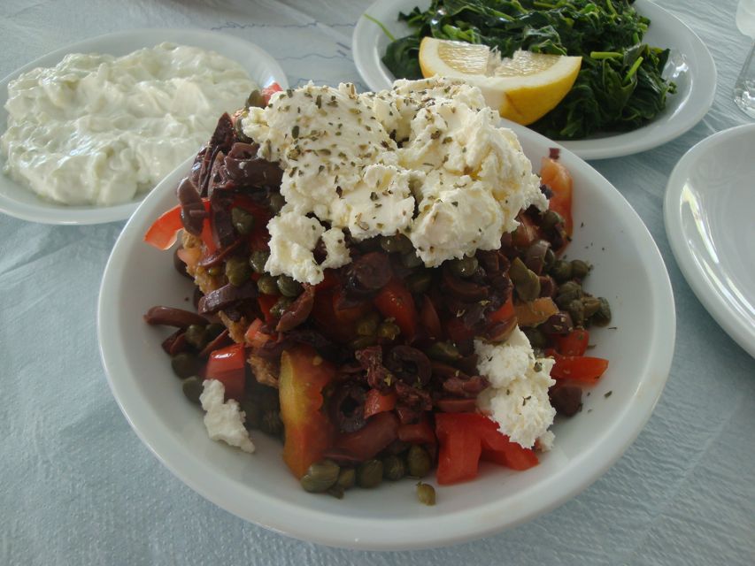 Kokouvalia salad in Kea