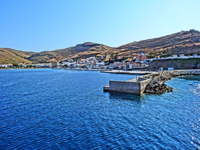 Korissia dock, Kea