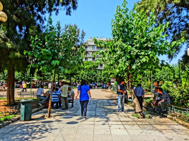 Platia Kanaris, Kypseli, Athens