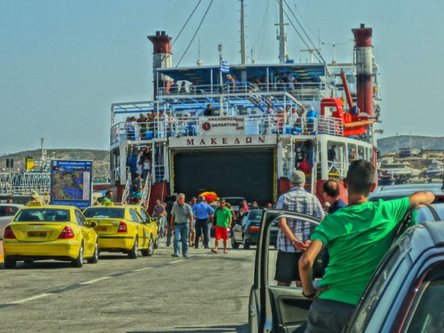 Makedon, Lavrion to Kea ferry