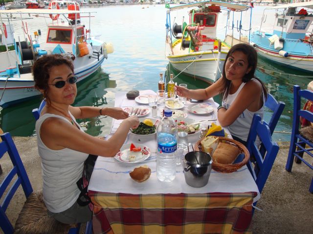 Lunch in Mytilini, Lesvos