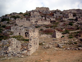 Byzantine ruins, Geraki, Laconia, Greece