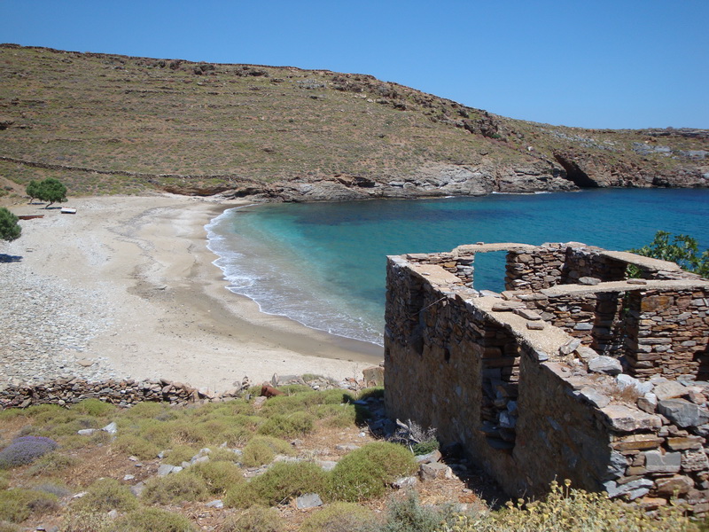 Beach in Kea