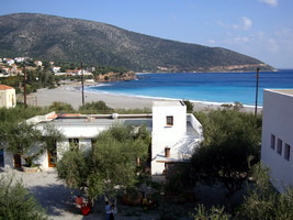View from Kyfanta Apartments, Kyparissi, Lakonia, Greece