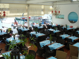 fish tavern in microlimano, pireaus greece