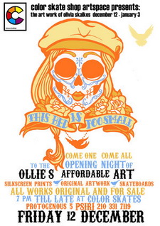 Olie's affordable art, Psiri, Olivia Skalkos exhibition