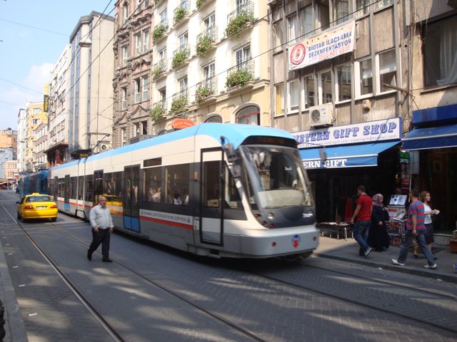 tram, istanbul, turkey