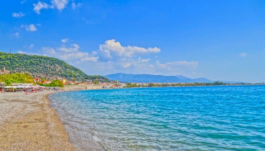 Psani Beach, Nafpaktos