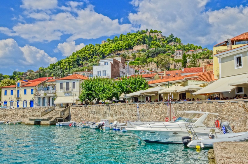 Nafpaktos Harbor and Castle