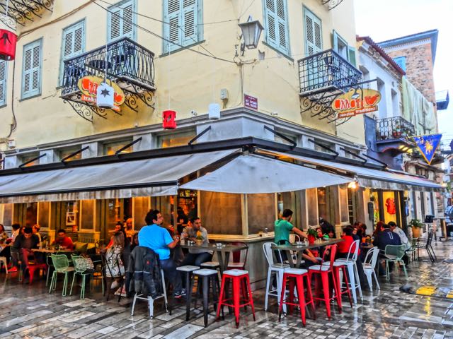 Nightlife in Nafplio