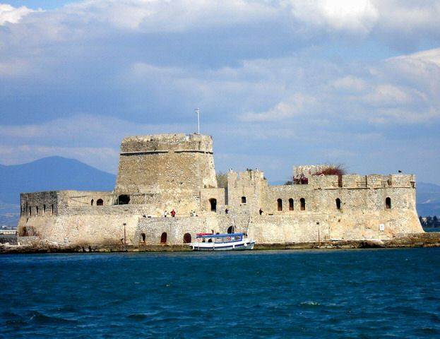 Bourtzi Castle in Nafplion