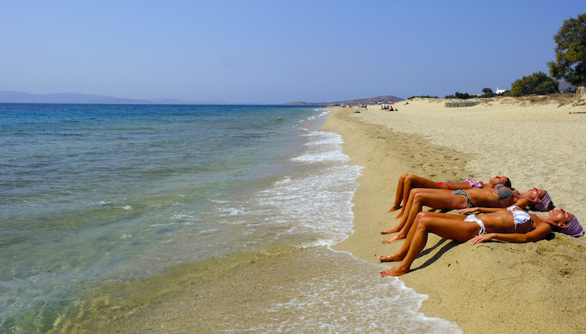 Plaka Beach, Naxos