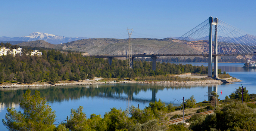 Halkida, Evia Bridge