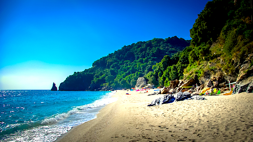 Agia Seranta beach, Pelion