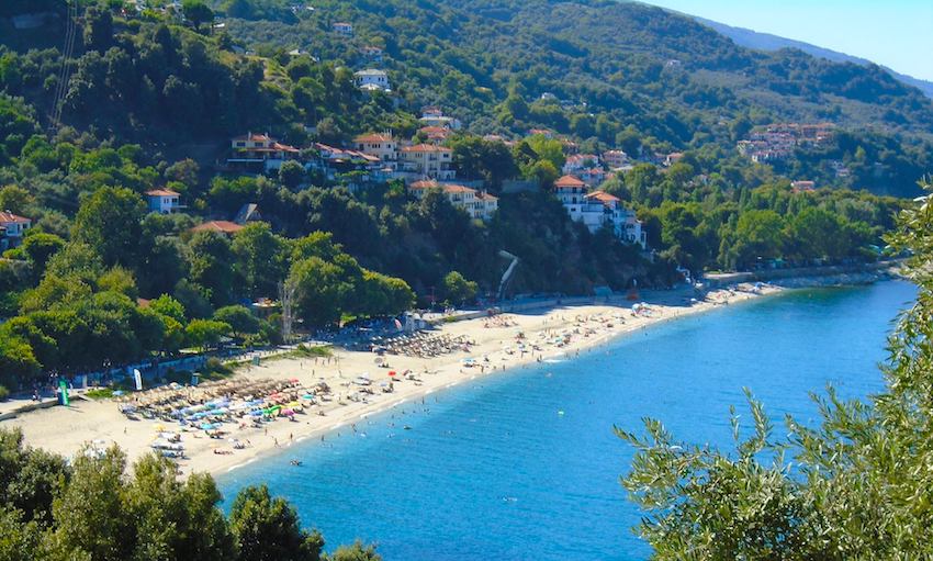 Papa Nero Beach, Pelion by Debbie Millos