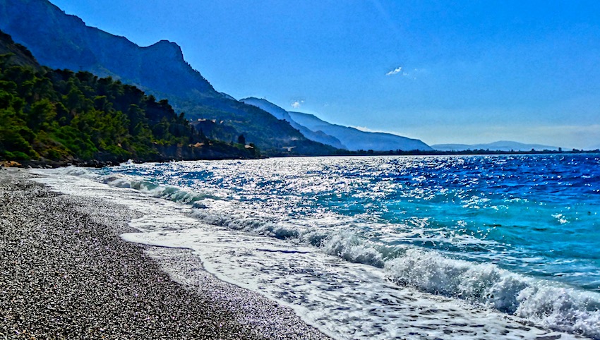 Beach in Achaia