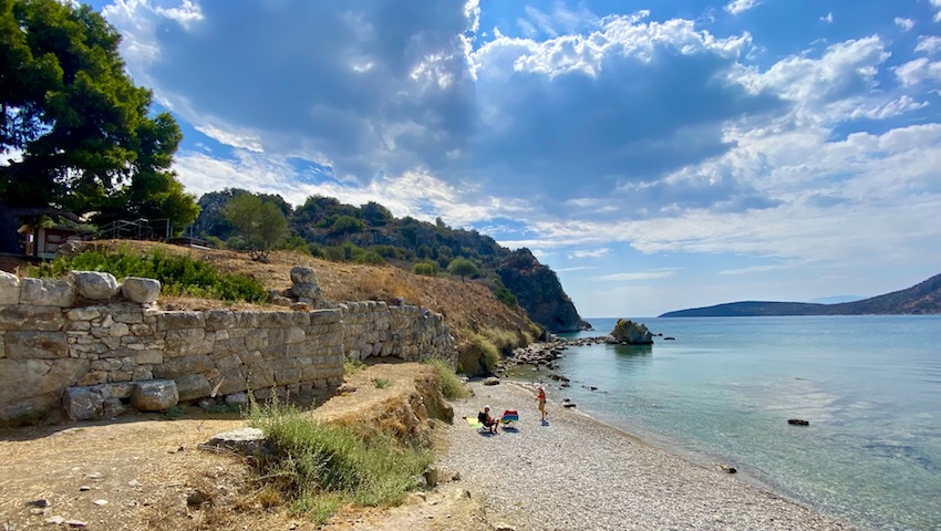 Ancient Asine Walls