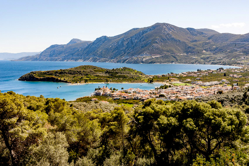 Nea and Palaio Epidavros View