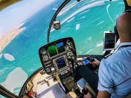 Helicopter tour and transfers