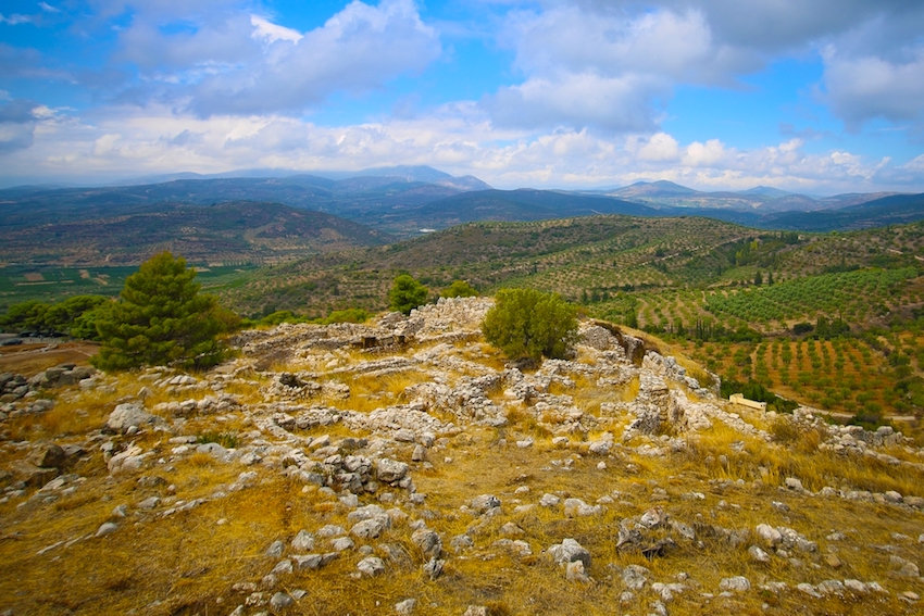 View from Mycenae