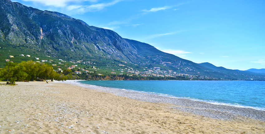 Verga Beach, Kalamata