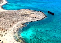 Balos beach crete