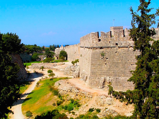 Medieval walls of the old city