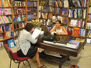 Acadimia Bookstore on Amerikis Street in Rhodes