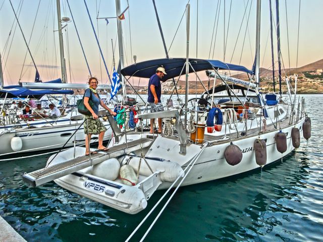 Sailboat charter, Greece
