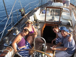 Sailing in the Greek islands