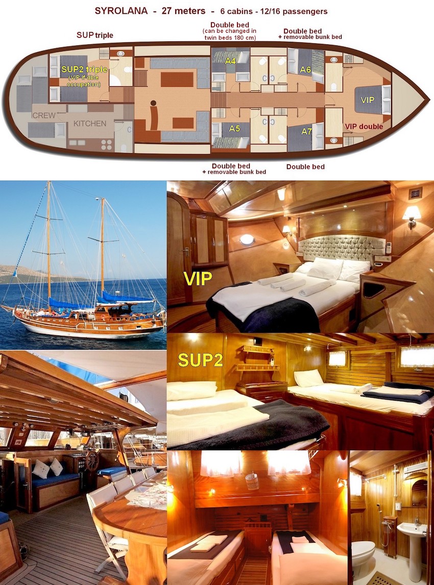 Syrolana Yacht rental