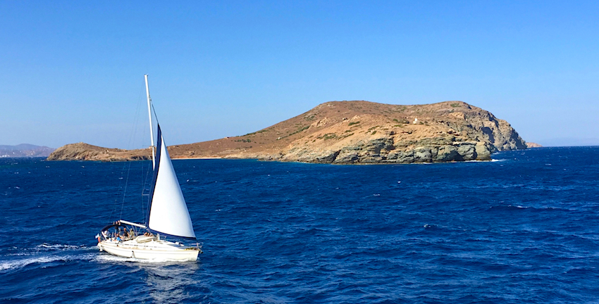 Sailboat, Greek Islands