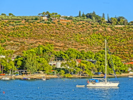 Sailboat Saronic Islands
