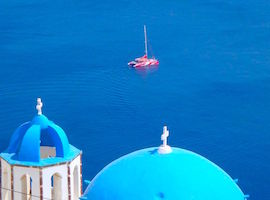 Santorini Catamaran Cruise