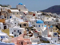 oia, santorini, greece