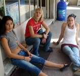 students in athens, greece