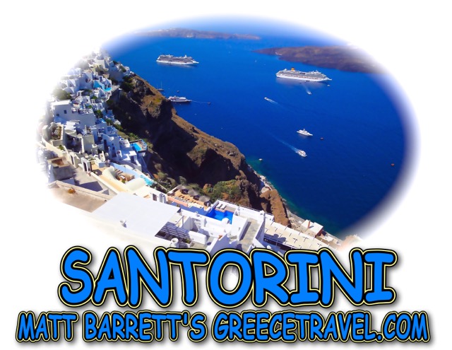 Santorini t-shirt