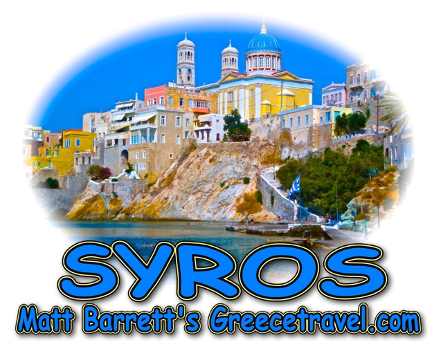 Syros Greece t-shirt