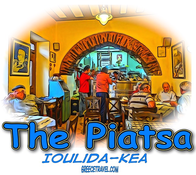 Piatsa restaurant, Kea