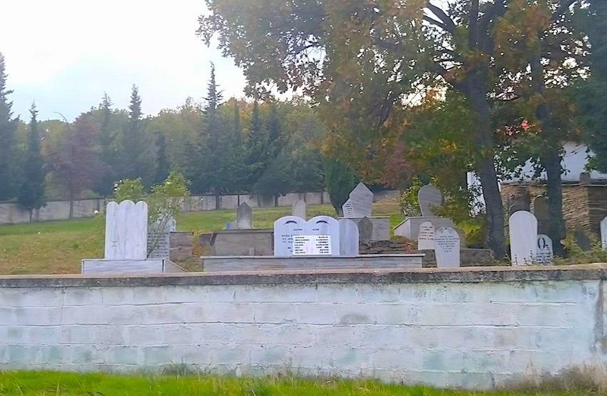 Moslem Cemetery in Evros, Greece
