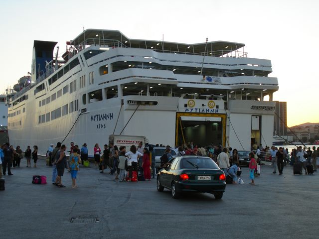 Mytilini ferry, Pireaus