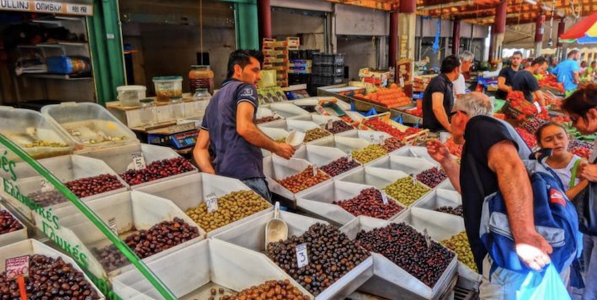 Athens Market tour