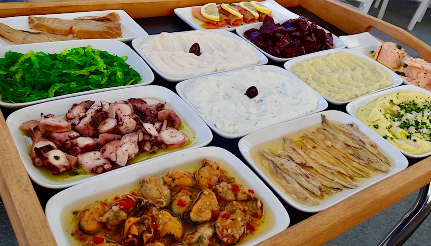 Mezedes in Athens