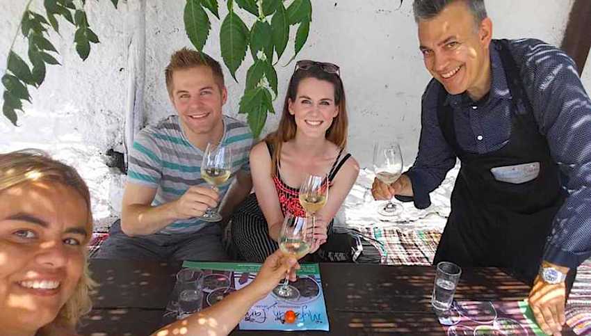 Wine tasting, Mykonos